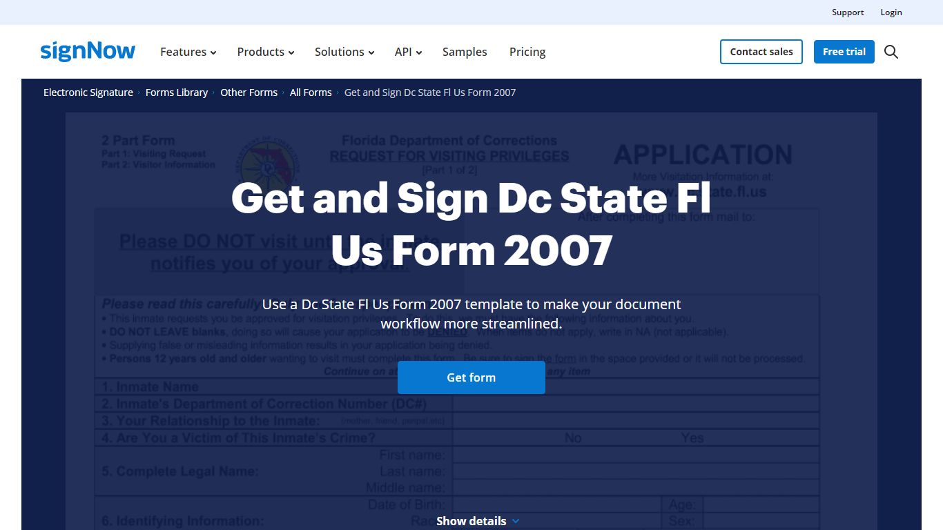 Dc State Fl Us Form - Fill Out and Sign Printable PDF Template | signNow